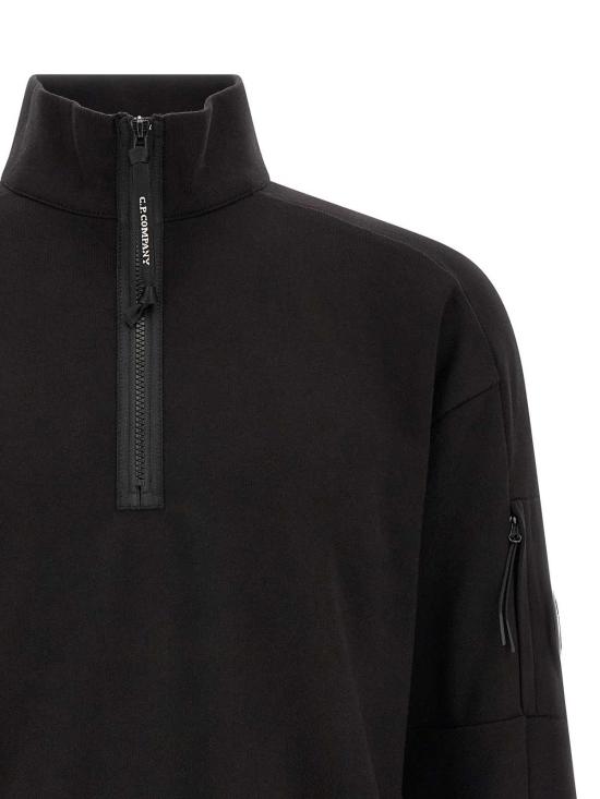 26FW 씨피 컴퍼니 탑 21CMSS033A005086W999 BLACK - C.P. COMPANY