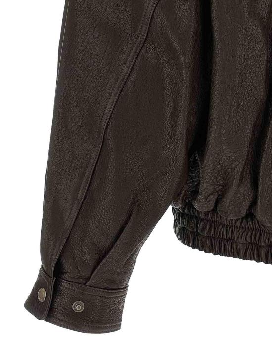 26FW 던스트 가죽 자켓 UDJU6C104W2BROWN - DUNST