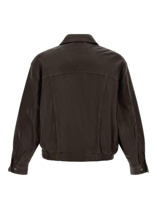 26FW 던스트 가죽 자켓 UDJU6C104W2BROWN - DUNST