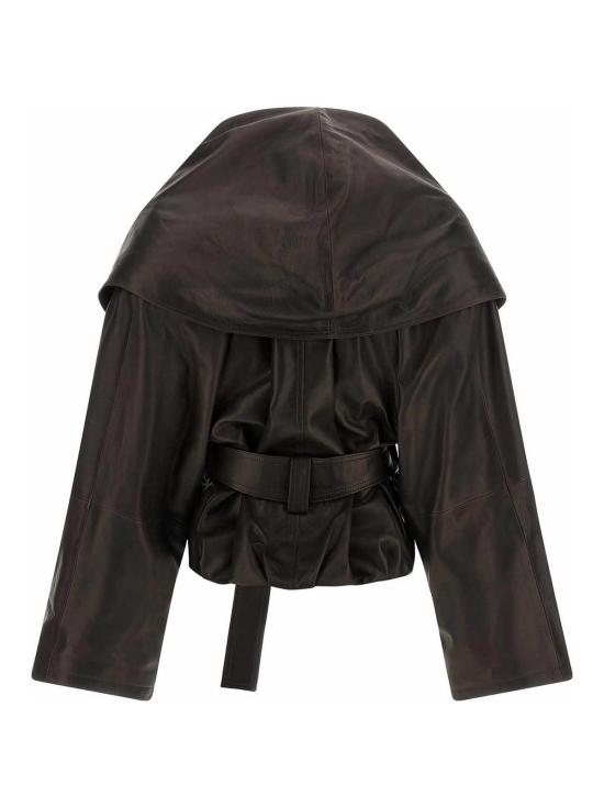 26FW 마그다뷰트림 가죽 자켓 240926BROWN - MAGDA BUTRYM