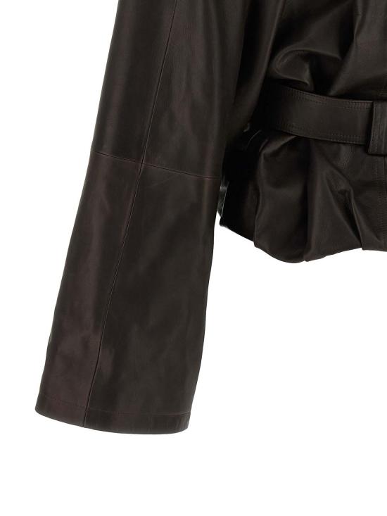 26FW 마그다뷰트림 가죽 자켓 240926BROWN - MAGDA BUTRYM