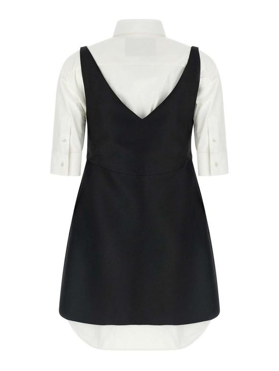 26FW 발렌시아가 하이브리드 셔츠 미니 드레스 A00296TUT221000 WHITE - BALENCIAGA