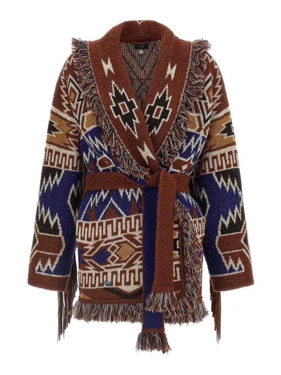 26FW 알라누이 가디건 LWHB064E26KNI0164584 BROWN