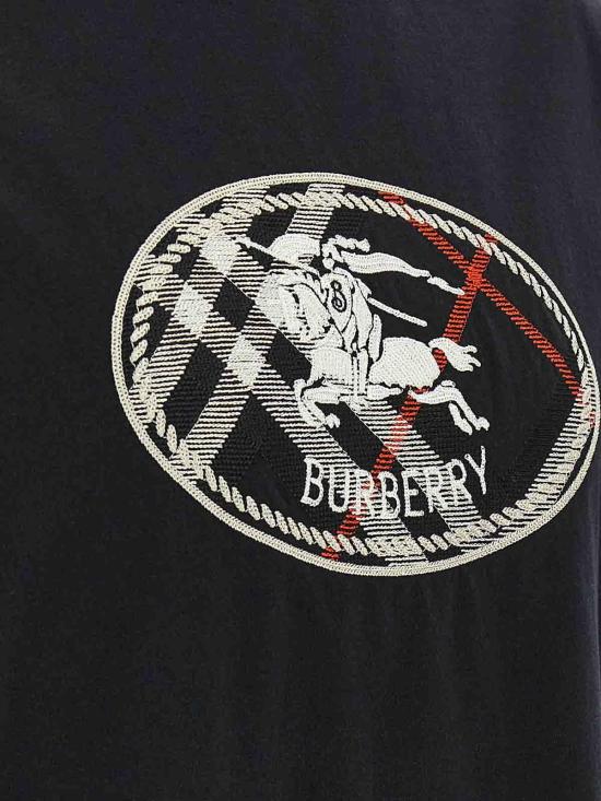 26FW 버버리 반팔 티셔츠 8128072 BLACK - BURBERRY