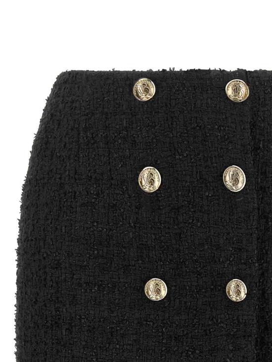 26FW 발망 숏 원피스 SK00000000850PA BLACK - BALMAIN