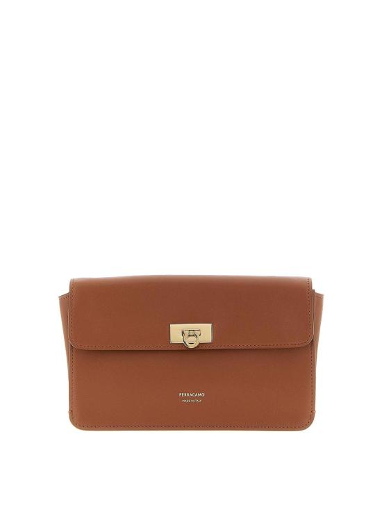 26FW 살바토레 페라가모 클러치/파우치 795688NEWCOGNAC BROWN