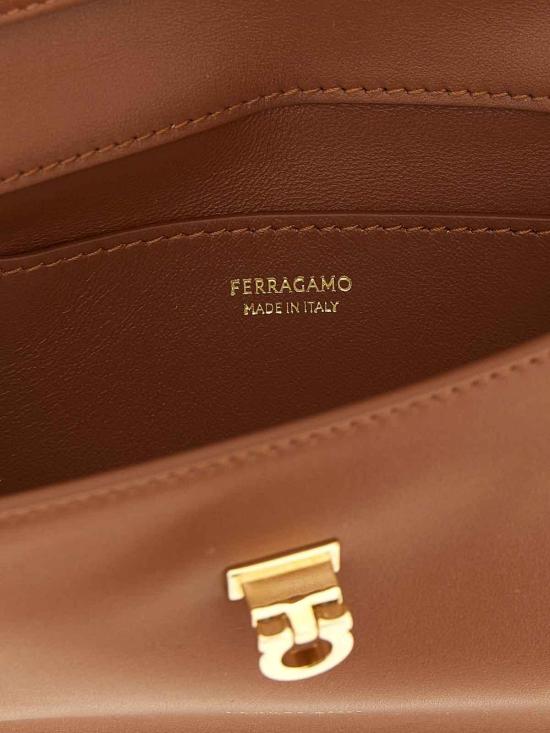 26FW 살바토레 페라가모 클러치/파우치 795688NEWCOGNAC BROWN - SALVATORE FERRAGAMO