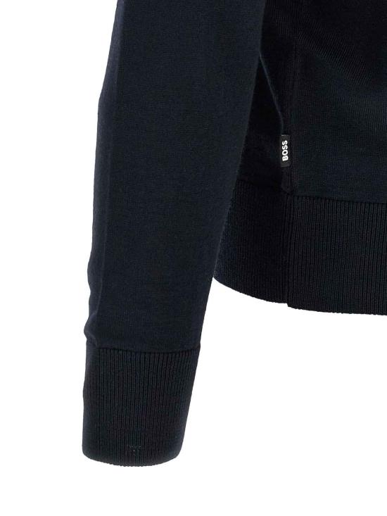 26FW 휴고보스 집업 니트 50565499404 BLUE - HUGO BOSS