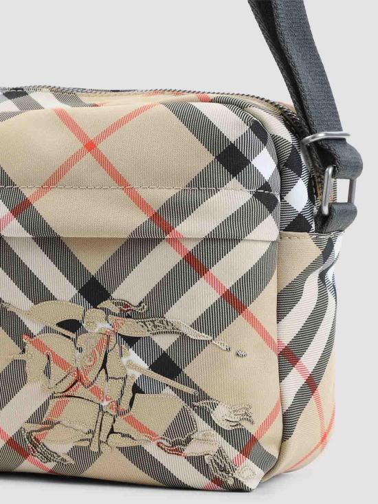 26FW 버버리 스몰 체크 크로스바디백 8118833 BEIGE - BURBERRY