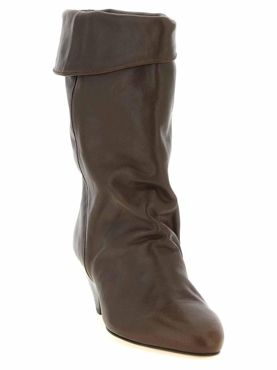 26FW 이자벨마랑 DALBY 달비 미들 부츠 BO0188FAC1A19S50DZ BROWN - ISABEL MARANT
