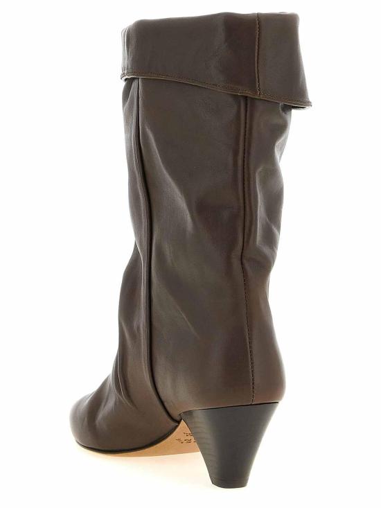 26FW 이자벨마랑 DALBY 달비 미들 부츠 BO0188FAC1A19S50DZ BROWN - ISABEL MARANT
