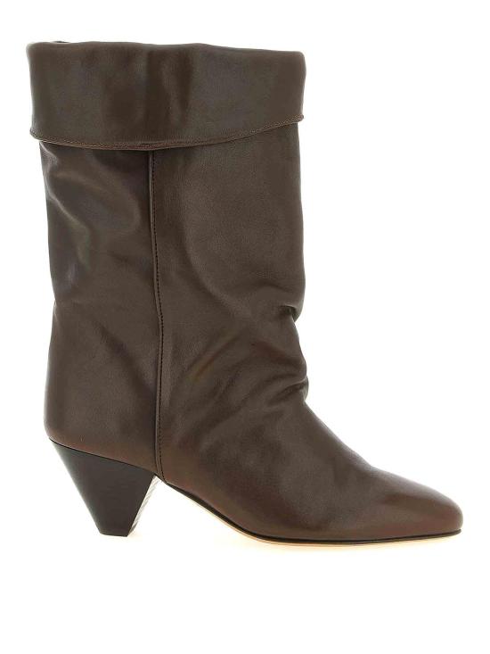 26FW 이자벨마랑 DALBY 달비 미들 부츠 BO0188FAC1A19S50DZ BROWN