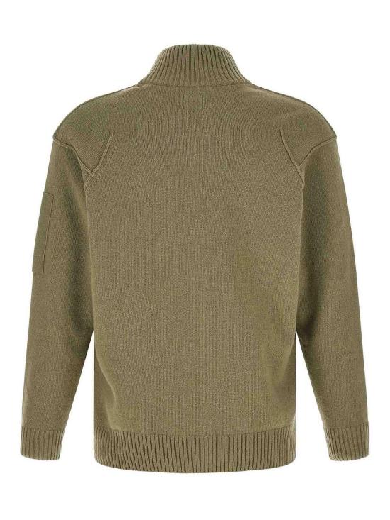 26FW 씨피 컴퍼니 집업 니트 21CMKN708A110149A356 GREEN - C.P. COMPANY