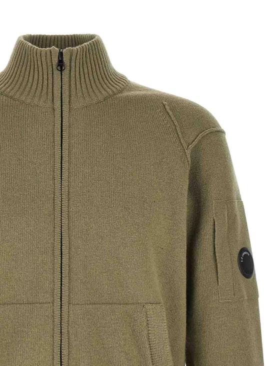 26FW 씨피 컴퍼니 집업 니트 21CMKN708A110149A356 GREEN - C.P. COMPANY