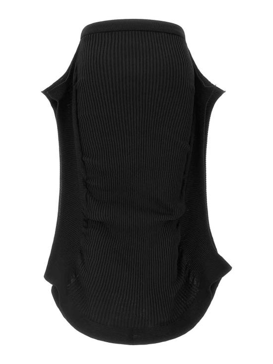 26FW 이세이 미야케 미디 스커트 IM68KG29615 BLACK - ISSEY MIYAKE