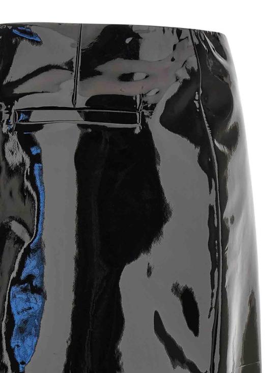 26FW 살바토레 페라가모 미디 스커트 793103BLACK - SALVATORE FERRAGAMO