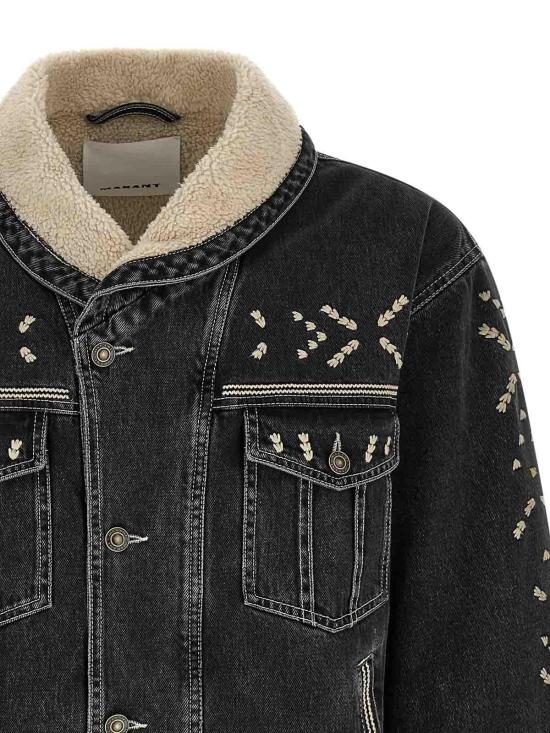 26FW 이자벨마랑 데님 자켓 VE0534HBD3H03H02FK BLACK - ISABEL MARANT