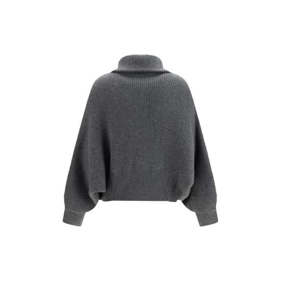 26FW 브루넬로 쿠치넬리 가디건 BRM12749406C079BB GRAY - BRUNELLO CUCINELLI