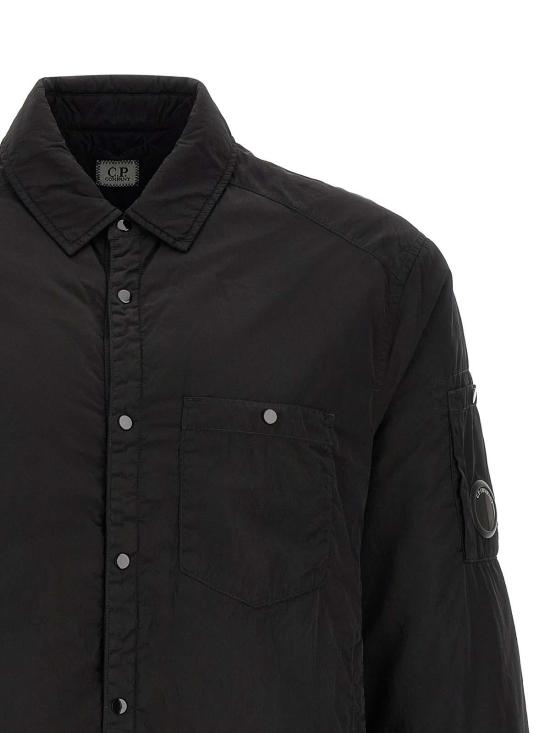 26FW 씨피 컴퍼니 패딩 21CMOS023A005904G999 BLACK - C.P. COMPANY