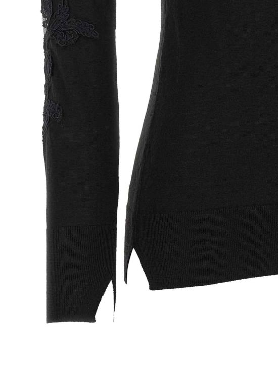 26FW 에르마노 설비노 터틀넥 D495M310APCTATL95708 BLACK - ERMANNO SCERVINO