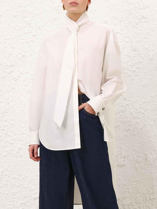 26FW 짐머만 셔츠 9618TF26RIVORY WHITE - ZIMMERMANN