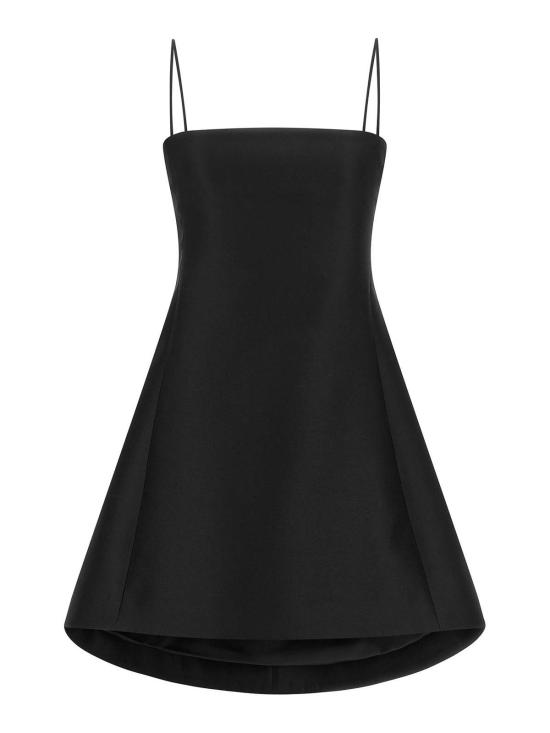 26FW 발렌시아가 베이비돌 스트랩 드레스 A00291TUT221000 BLACK