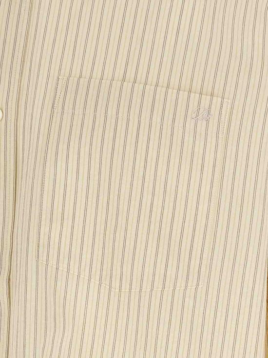 26FW 던스트 셔츠 UDSH6C102IVIVORYSTRIPE YELLOW - DUNST