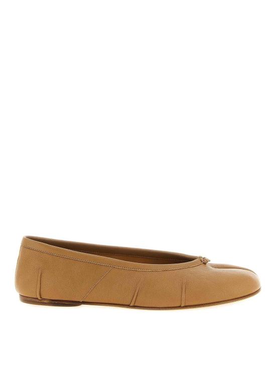 26FW 마르지엘라 타비 발레리나 스웨이드 플랫 슈즈 S58WZ0127P3753T4091 BEIGE