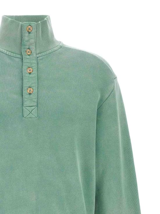 26FW 엔타이어 스튜디오 탑 ESFW26PU010128417 GREEN - ENTIRE STUDIOS