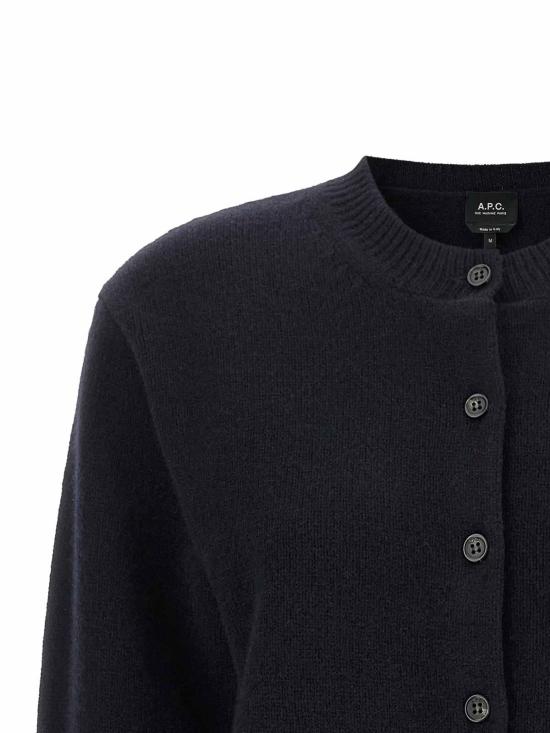 26FW 아페쎄 가디건 WOASWF22352IAK BLUE - A.P.C.