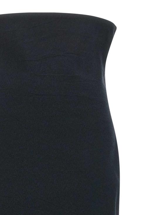 26FW 이세이 미야케 롱 스커트 IM68FG00578 BLACK - ISSEY MIYAKE