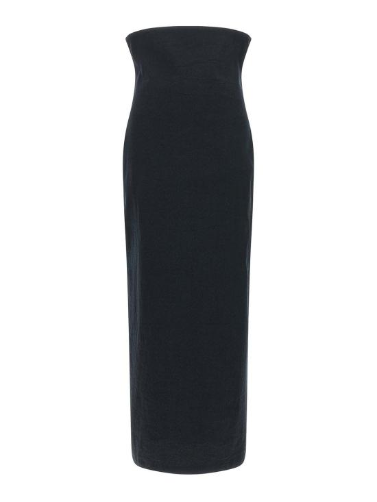 26FW 이세이 미야케 롱 스커트 IM68FG00578 BLACK