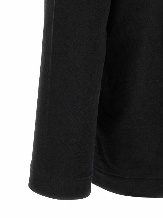 26FW 꼼데가르송 블랙하트 와펜 긴팔 티셔츠 AXT1200511 BLACK - COMME DES GARCONS