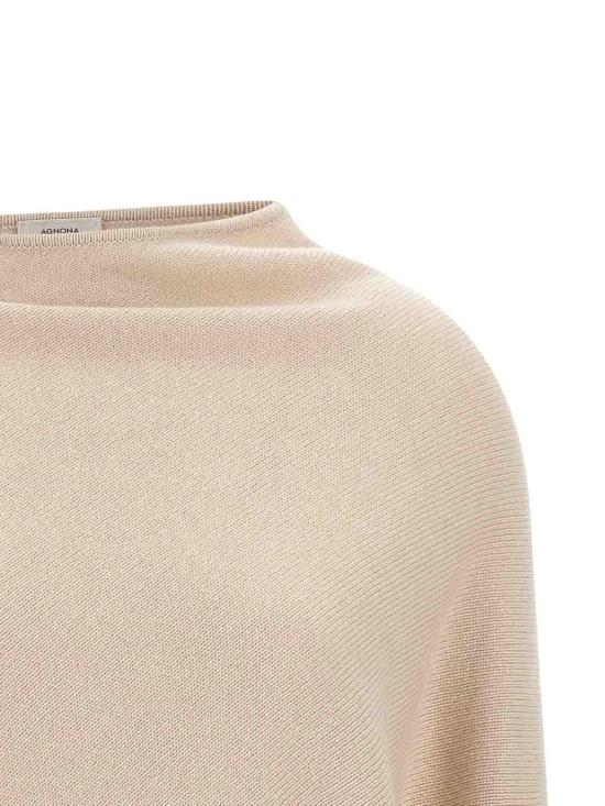 26FW 아뇨나 탑 K5100584K080QN14 BEIGE - AGNONA