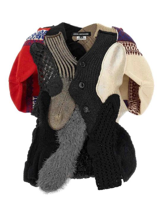 26FW 와타나베 준야 가디건 JRN0211 MULTICOLOUR