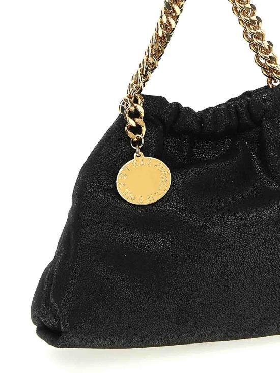 26FW 스텔라 맥카트니 팔라벨라 드로스트링 숄더백 7B0144W93551000 BLACK - STELLA MCCARTNEY