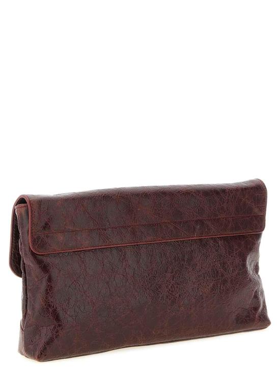 26FW 발렌시아가 르 시티 클러치 8733862ABEK6154 DARK RED - BALENCIAGA