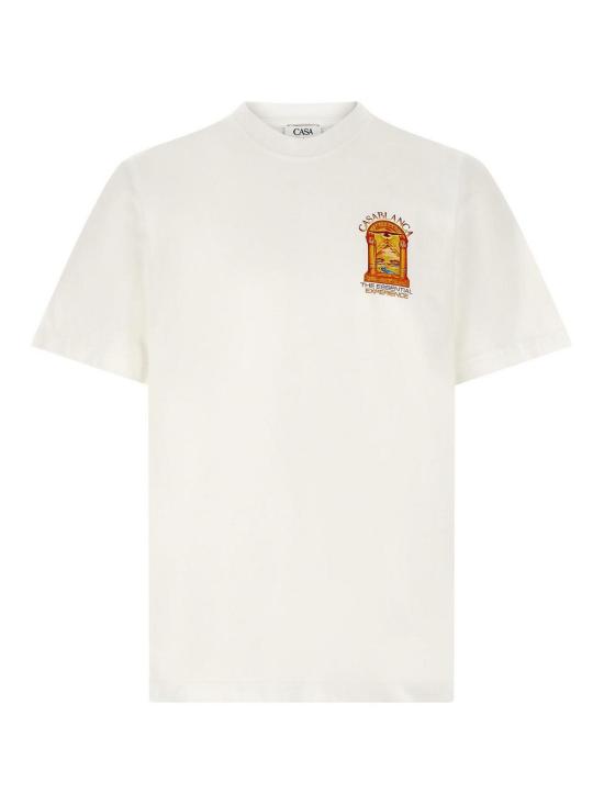 26FW 카사블랑카 반팔 티셔츠 MAW26JTS00112 WHITE