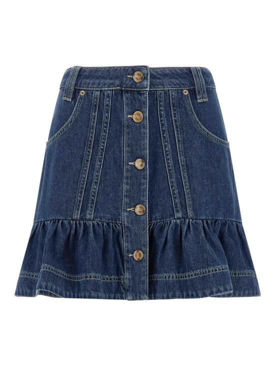 26FW 팜 리오 숏 원피스 374736L0034 BLUE
