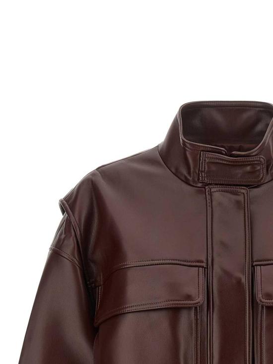 26FW 트윈셋 봄버 자켓 262TT206014057 BROWN - TWINSET
