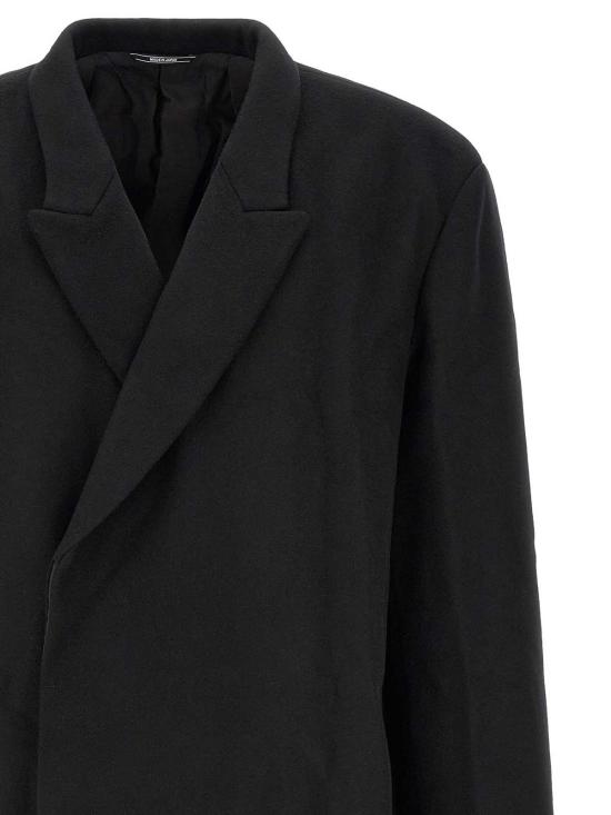26FW 키코 코스타디노브 트렌치 코트 KKAW26C0761 BLACK - KIKO KOSTADINOV