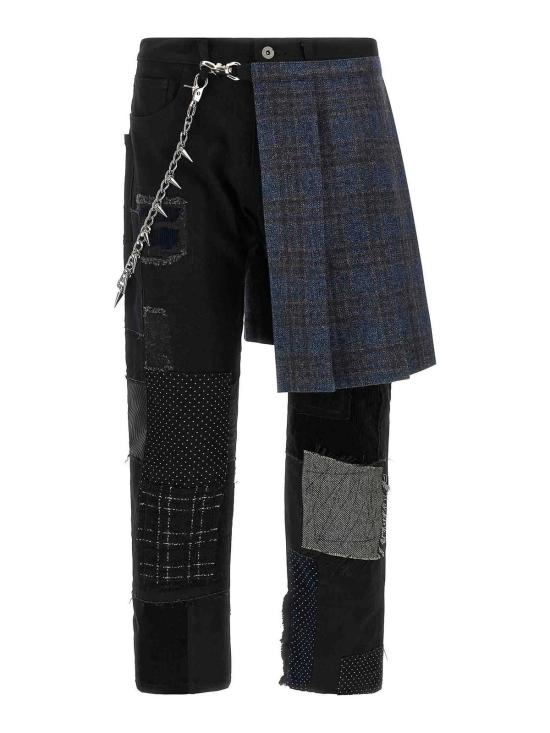 26FW 와타나베 준야 데님 팬츠 WRP0051 BLACK