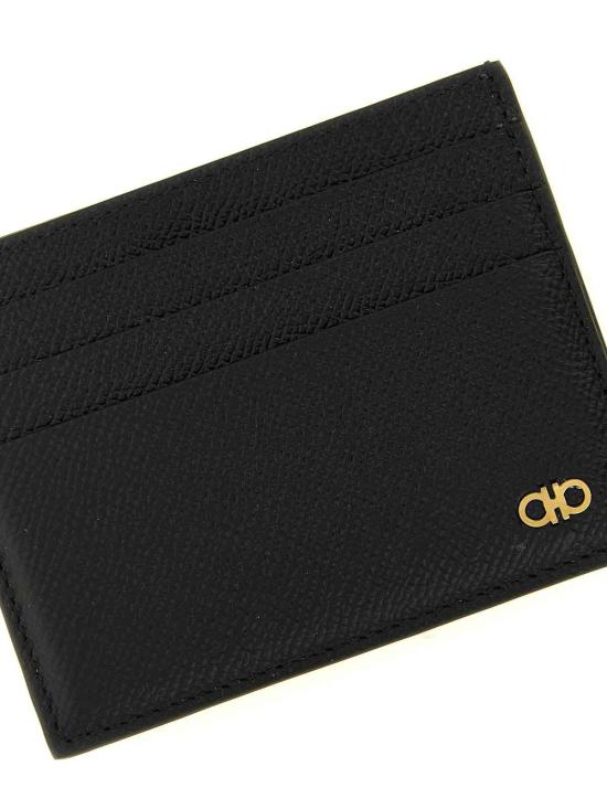 26FW 살바토레 페라가모 간치니 카드지갑 776843NERO BLACK - SALVATORE FERRAGAMO