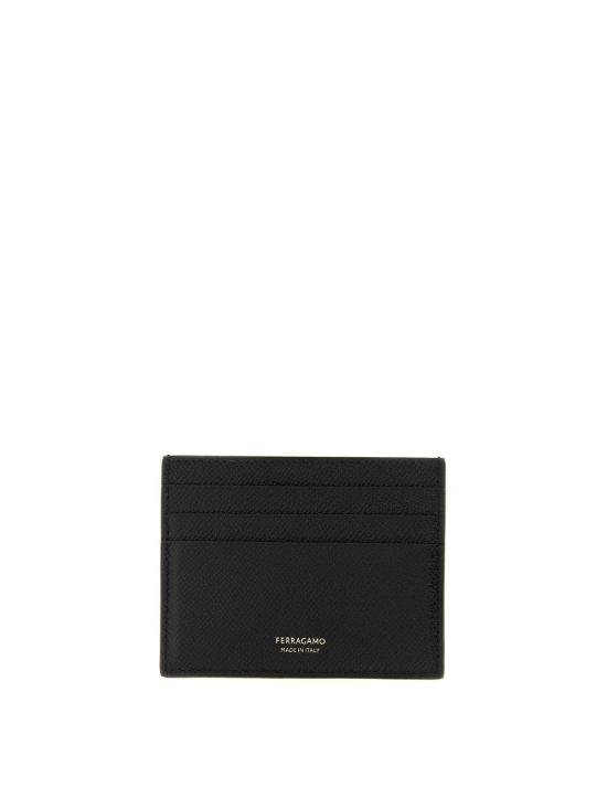 26FW 살바토레 페라가모 간치니 카드지갑 776843NERO BLACK - SALVATORE FERRAGAMO