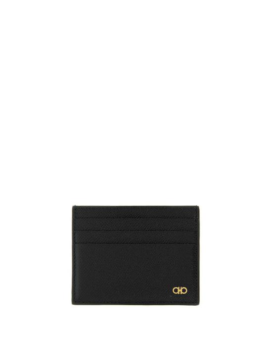 26FW 살바토레 페라가모 간치니 카드지갑 776843NERO BLACK