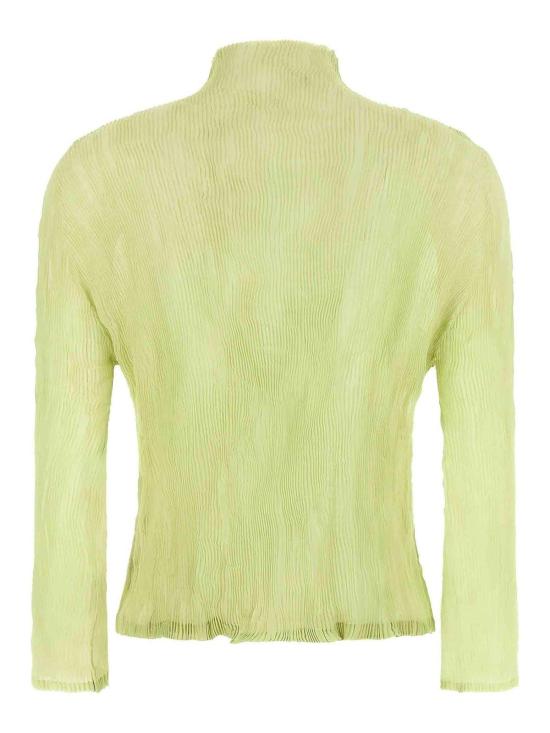 26FW 이세이 미야케 가디건 IM68FJ41850 GREEN - ISSEY MIYAKE
