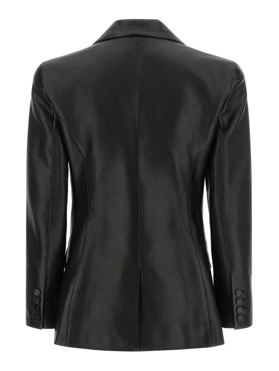 26FW 발망 가죽 자켓 JA00000000570PA BLACK - BALMAIN