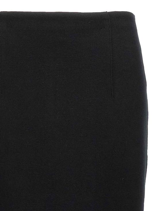  오라리 미디 스커트 A25SS02WF BLACK - AURALEE