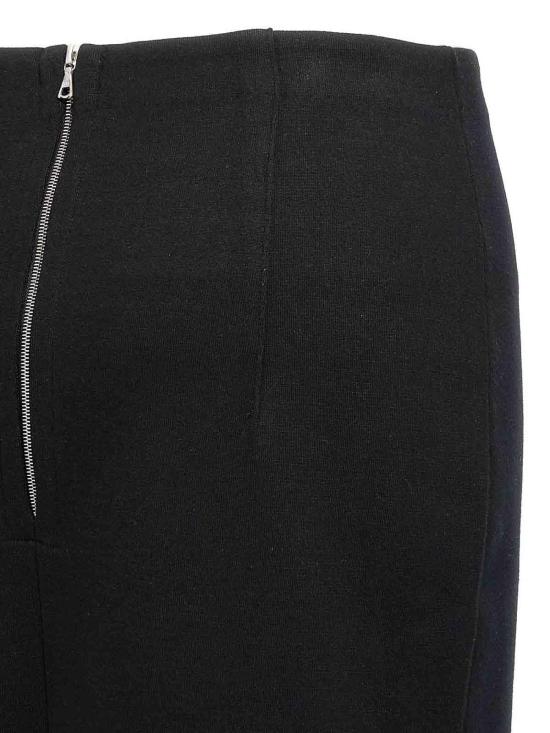  오라리 미디 스커트 A25SS02WF BLACK - AURALEE