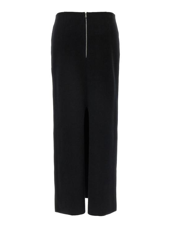  오라리 미디 스커트 A25SS02WF BLACK - AURALEE